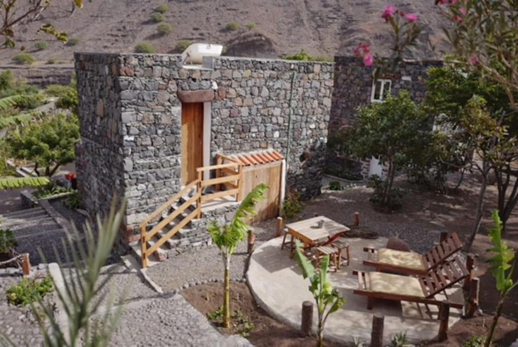 Ecolodge Kasa D'Igreja Chã da Igreja Esterno foto